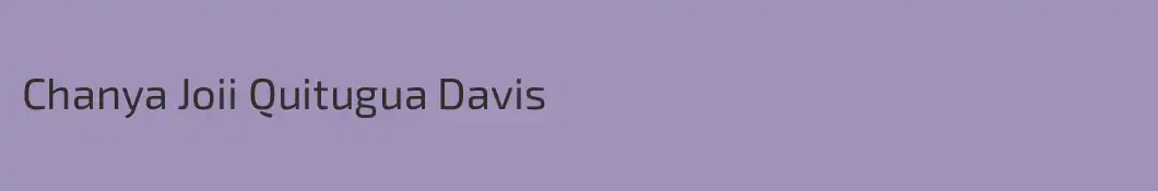 Chanya Joii Quitugua Davis
